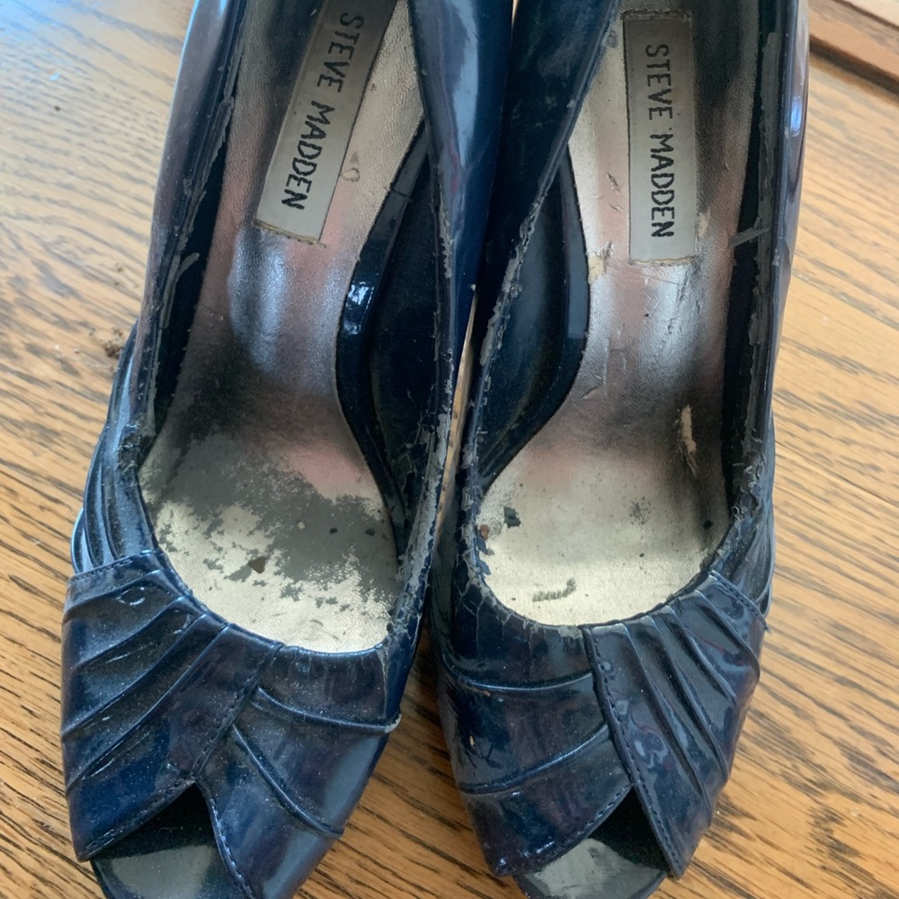 Well worn Steve Madden heels